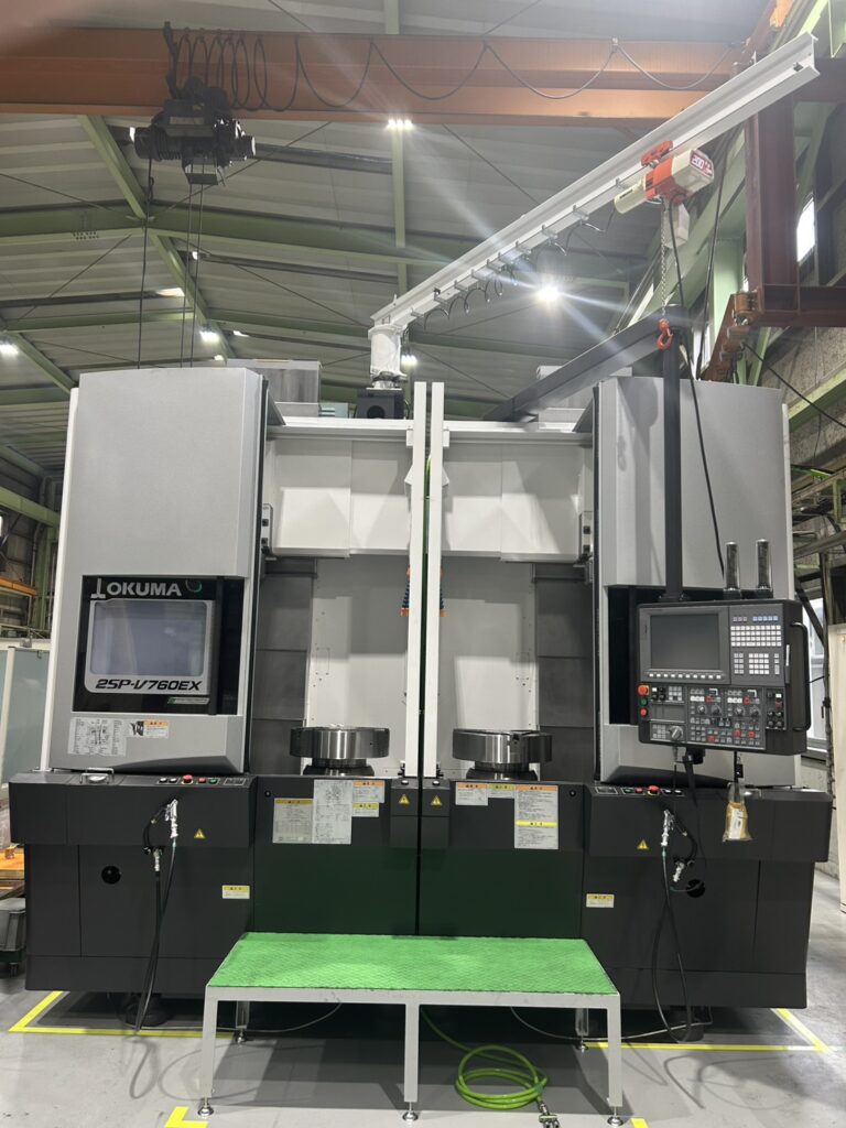 設備導入 立形旋盤 2SPV-760EX